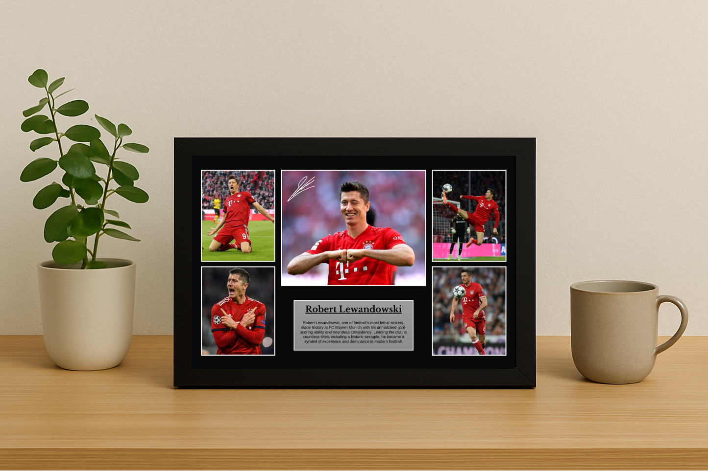 Robert Lewandowski FC Bayern Munich Poster