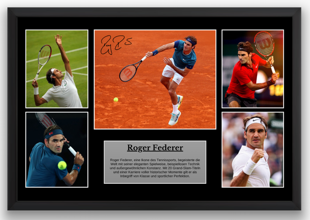 Roger Federer Poster