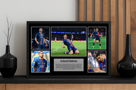 Achraf Hakimi PSG Poster