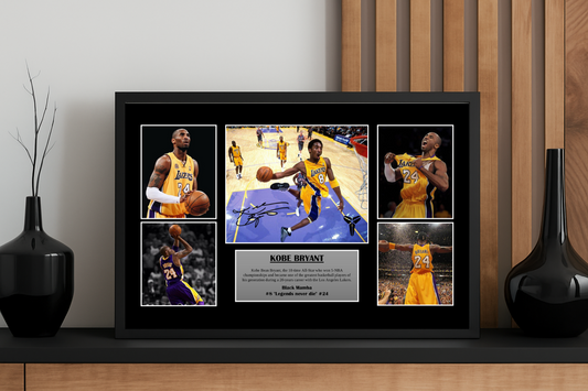 Kobe Bryant Los Angeles Lakers Poster