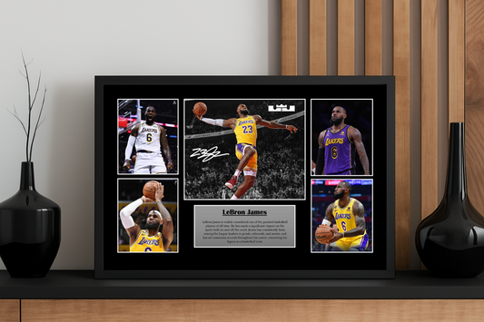 LeBron James Los Angeles Lakers Poster