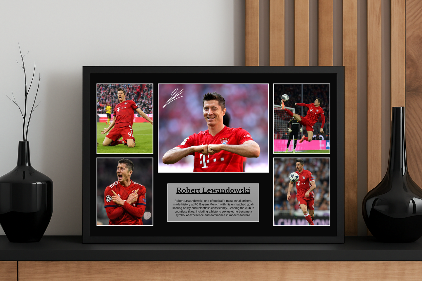 Robert Lewandowski FC Bayern Munich Poster