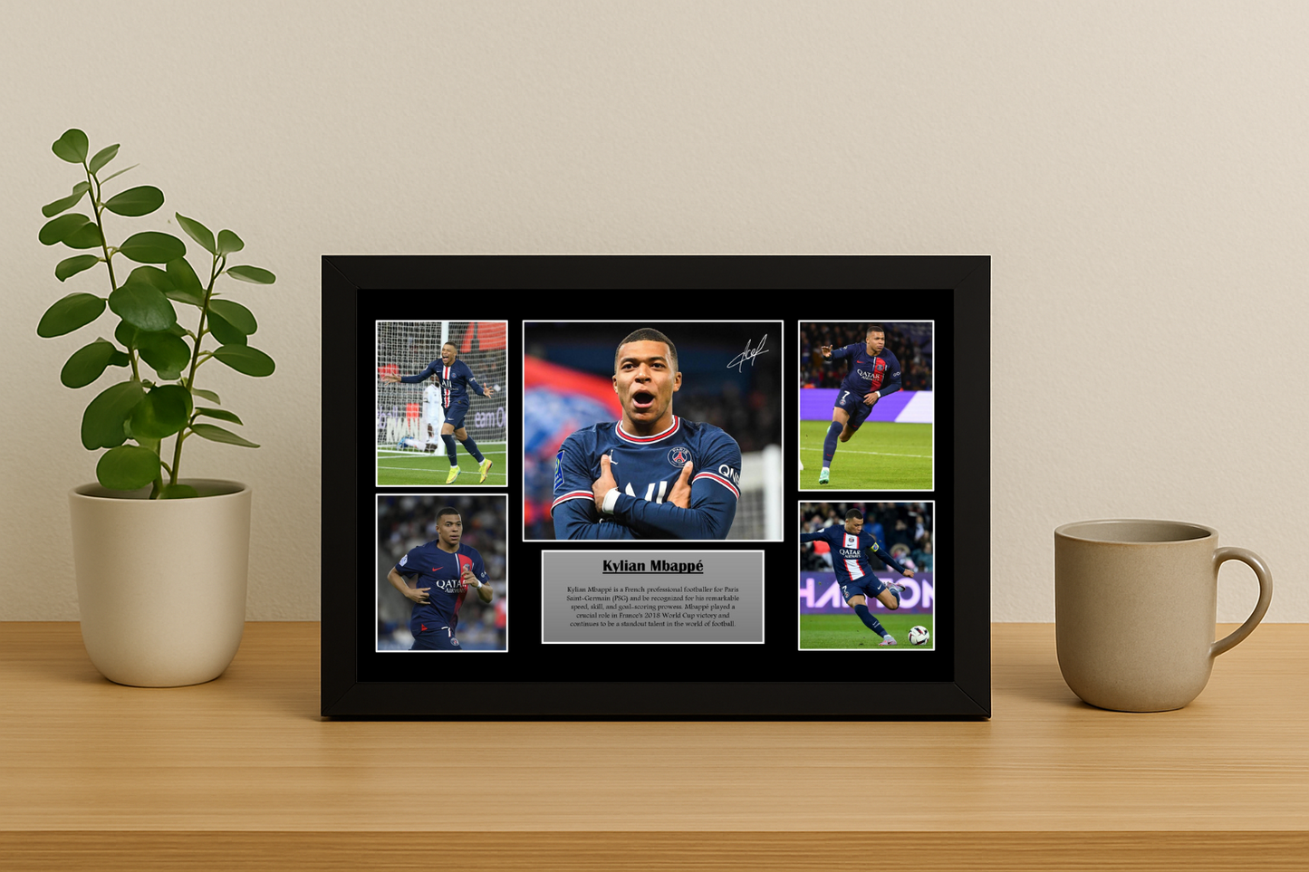 Kylian Mbappé Paris Saint-Germain Poster