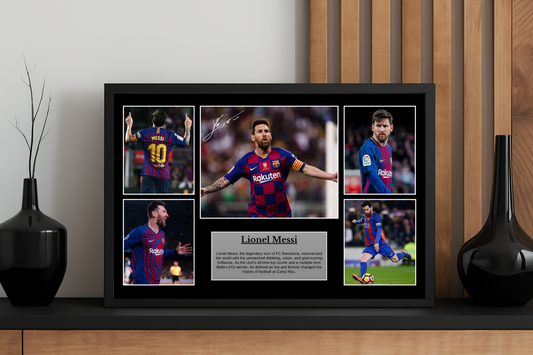 Lionel Messi FC Barcelona Poster