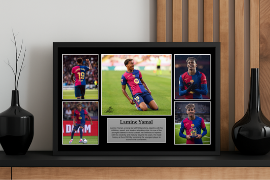Lamine Yamal FC Barcelona Poster