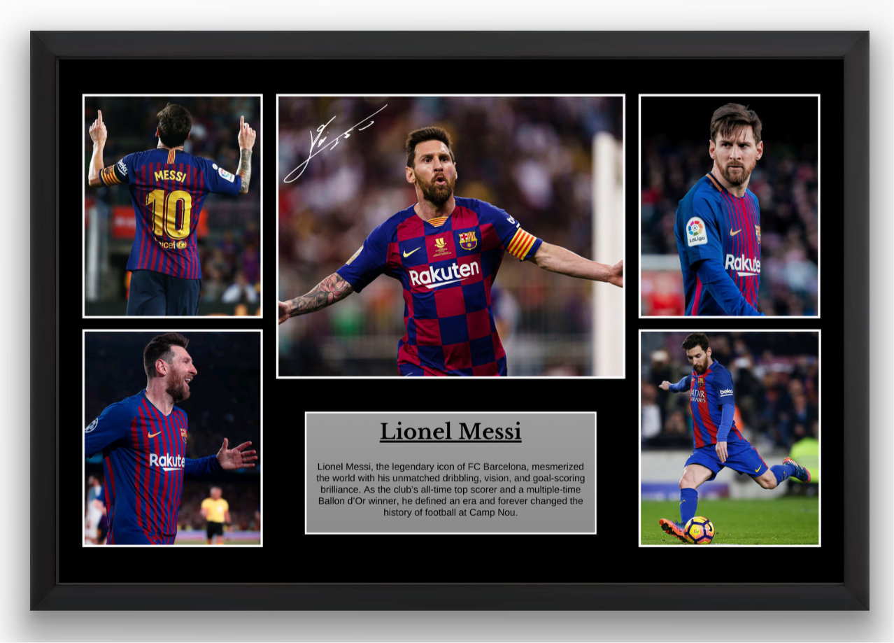 Lionel Messi FC Barcelona Poster
