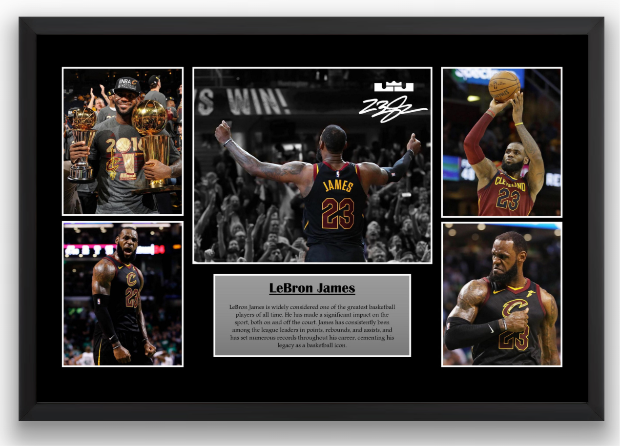 LeBron James Cleveland Cavaliers Poster