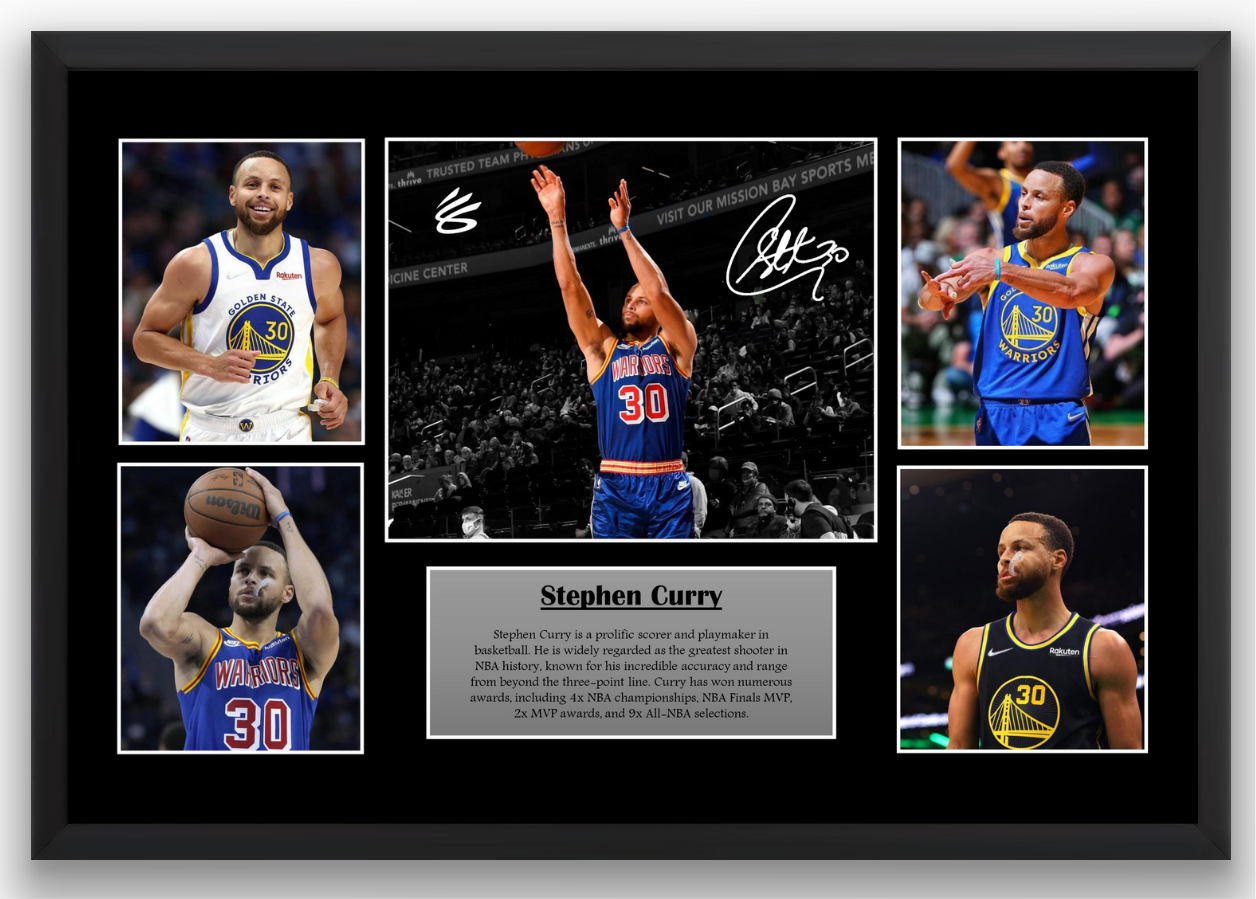 Stephen Curry Golden State Warriors Poster