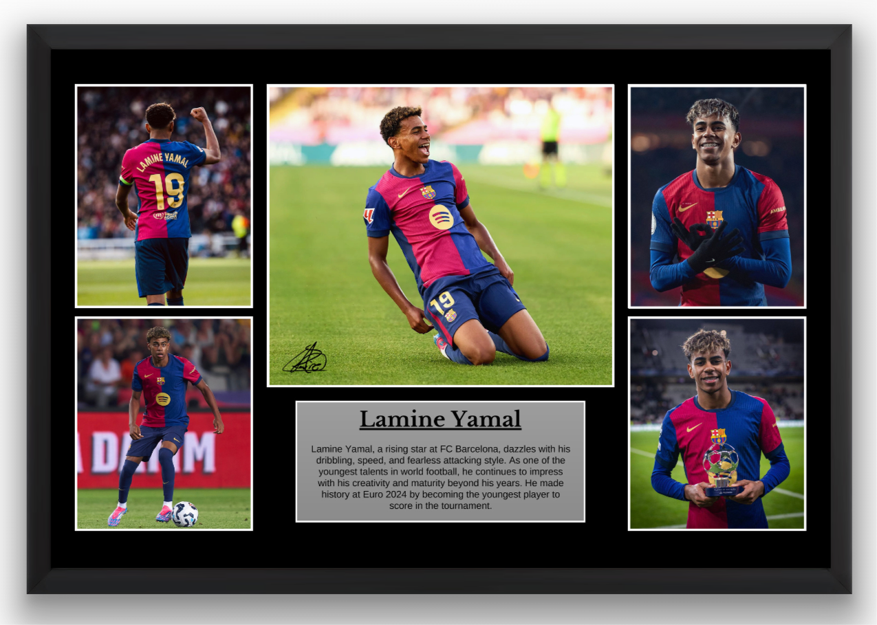 Lamine Yamal FC Barcelona Poster