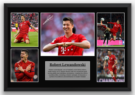 Robert Lewandowski FC Bayern Munich Poster