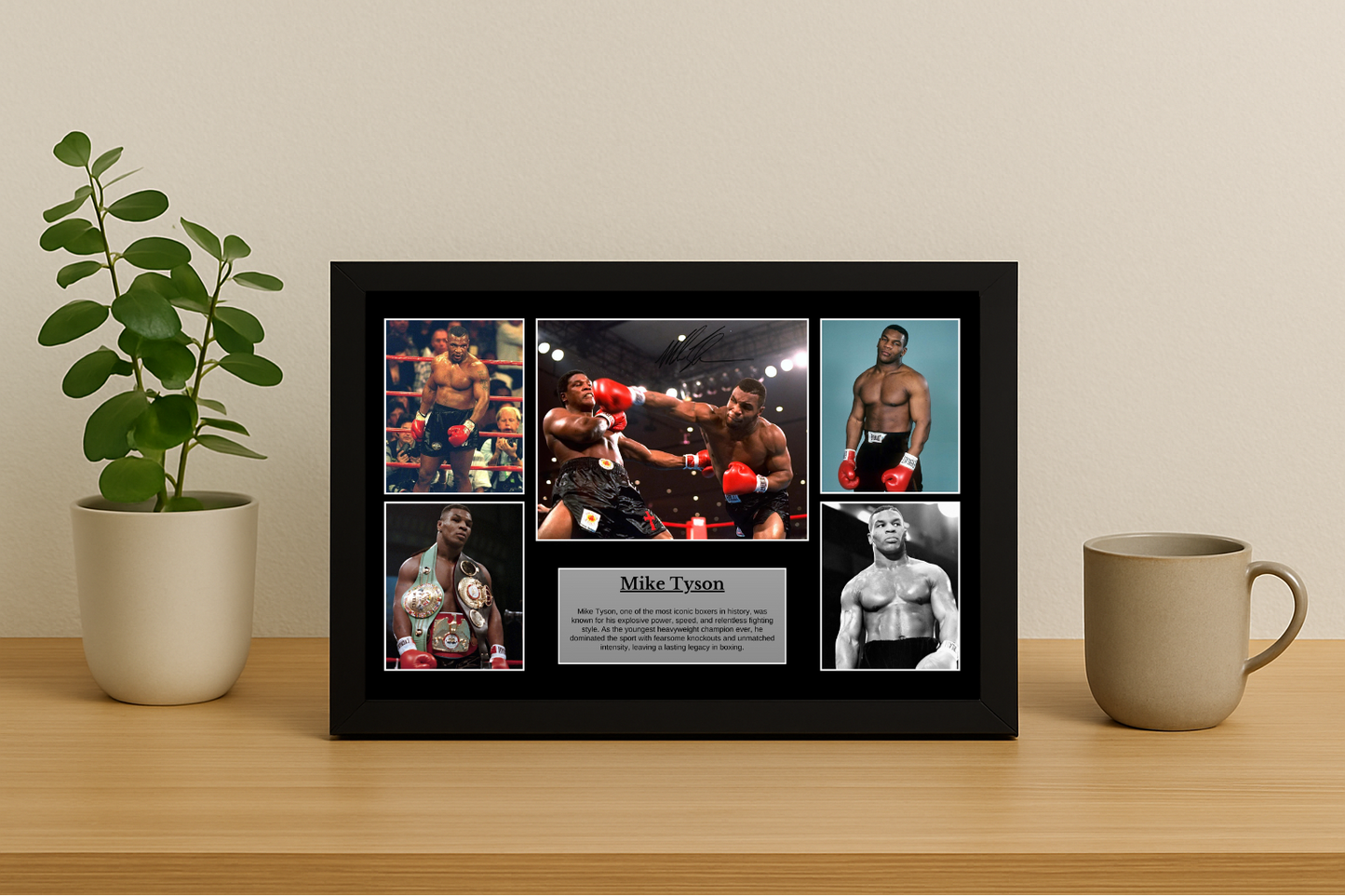 Mike Tyson Boxing Legend Poster