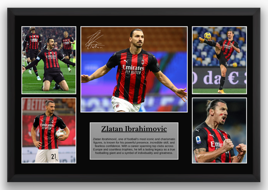 Zlatan Ibrahimović AC Milan Poster